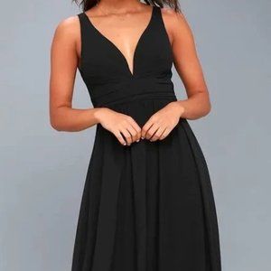 NWT Lulus black dress